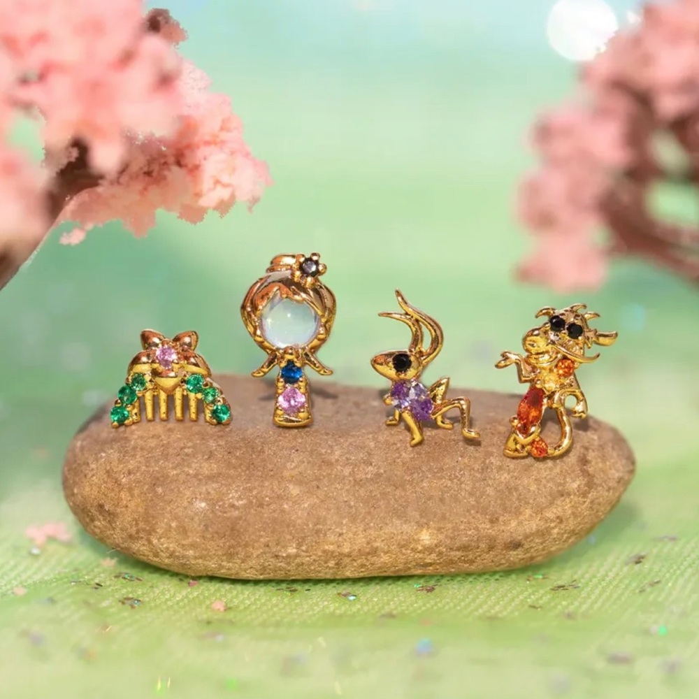 Princess Mulan Earring Set Disney